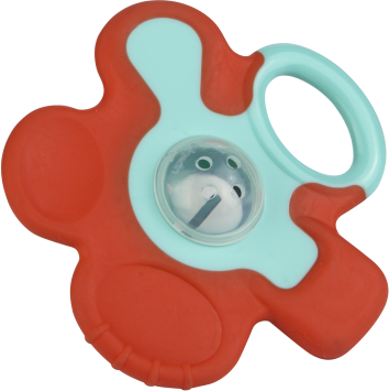 Pigeon Прорезыватель-погремушка Munch teether 6 мес