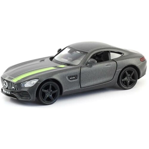 Машина спортивная металлическая Uni-Fortune 1:32 Mercedes-Benz GT S AMG 2018 (554988M(F)) машина металлическая rmz city серия 1 32 mercedes benz gt s amg 2018 2018 зеленый матовый цвет двери открываются