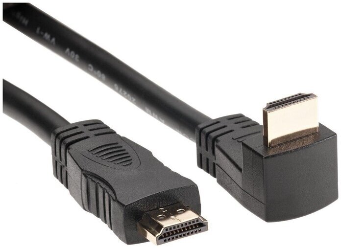 Кабель VCOM Кабель HDMI2.0 VCOM CG523, угловой (1.8м) (ret)