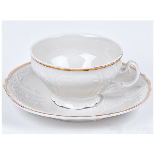 фото Набор для чая 205мл."бернадот белый 311011" на 6перс.12пред. bernadotte