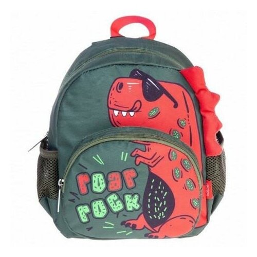 фото Hatber рюкзак hatber kids-динозаврик- 27х23х11см полиэстер светоотраж. 1 отделение 3 кармана