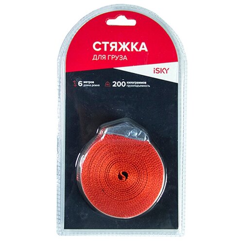 Стяжка Isky, 200 Кг, 6 М, 25 Мм iSky арт. iCD-2625