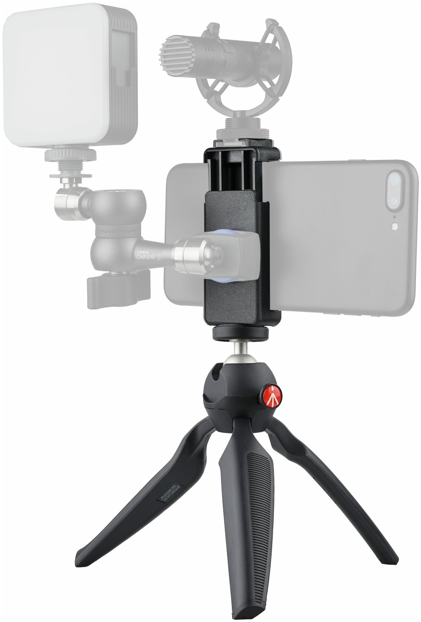 Manfrotto MKPIXICLAMP-PLUS комплект атив с держателем дляартфона