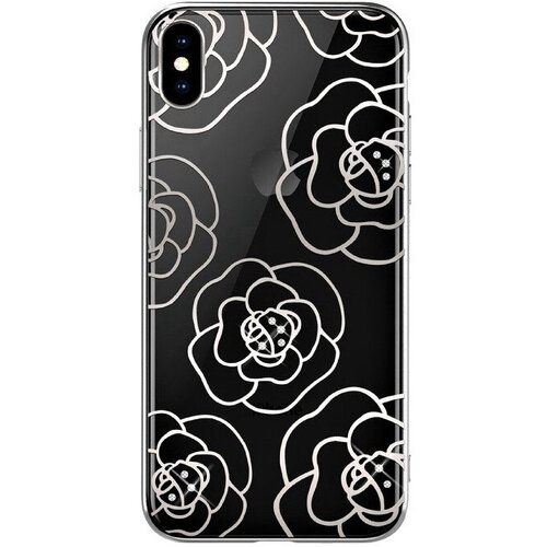 Чехол Devia для iPhone XS Max Camellia Crystal Series Case чехол deppa gel color case для apple iphone xs max синий