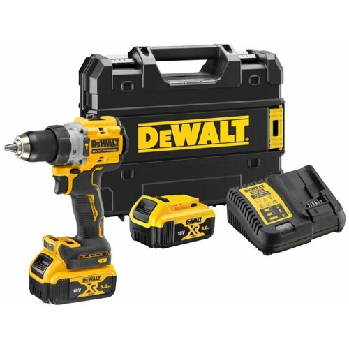 Аккумуляторная ударная дрель-шуруповерт DeWALT DCD805P2T-QW