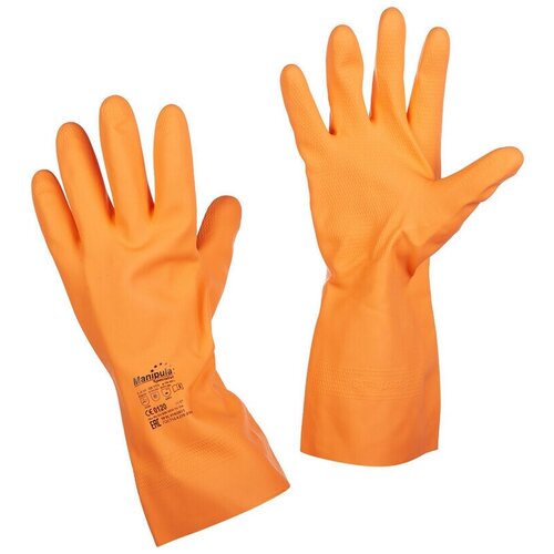 перчатки латексные защитные от агрессивных жидкостей airline арт awgls10 Перчатки защитные, латекс, цетра, XL (10-10.5)