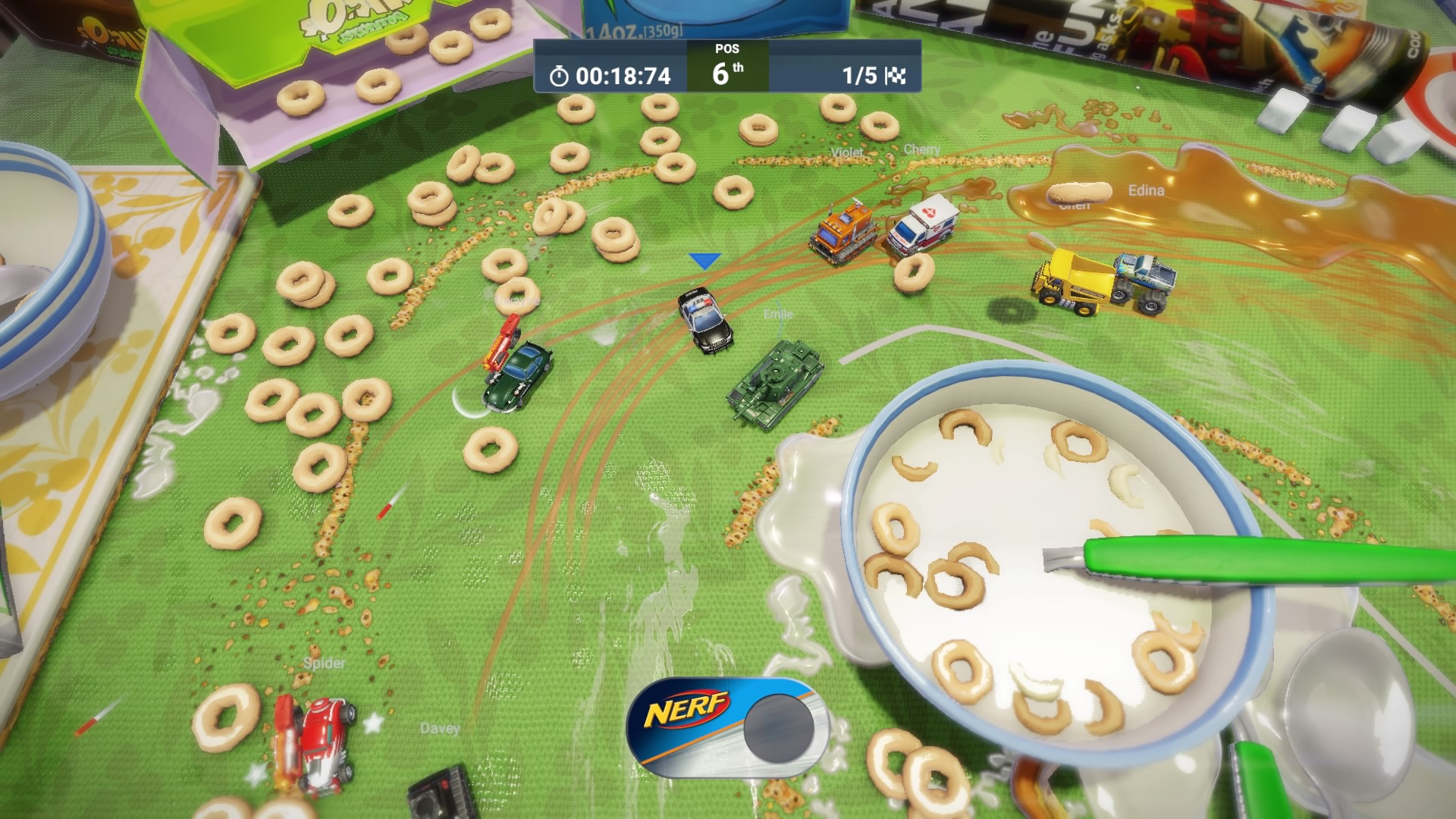 Игра Micro Machines World Series