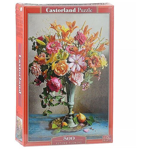 Пазлы 500 Осенние цветы castor land пазл осенние воспоминания 500 элементов 3421 b 53421 с 9 лет