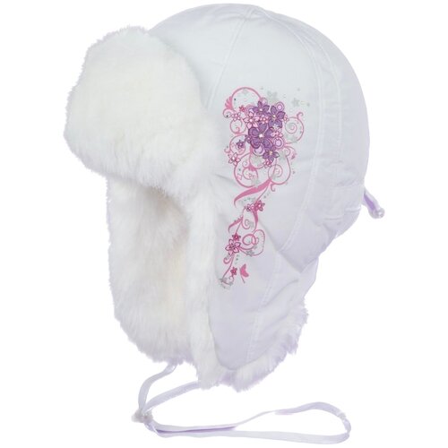 фото Шапка ушанка tutu зимняя, подкладка, размер 50-52, розовый