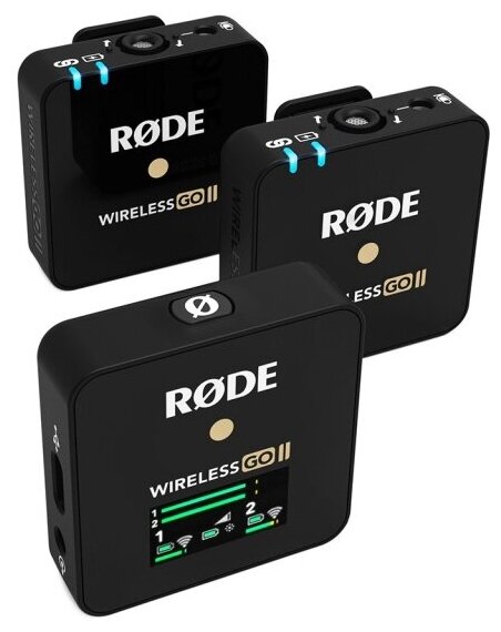 Беcпроводная система Rode Wireless GO II ультракомпактная двухканальная накамерная