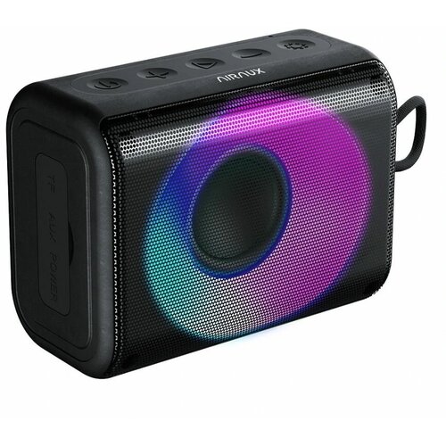 Колонка портативная BlitzWolf AirAux АА-WM2 10 Вт Bluetooth V5.1 Speaker Black колонка портативная blitzwolf airaux аа wm2 10 вт bluetooth v5 1 speaker black