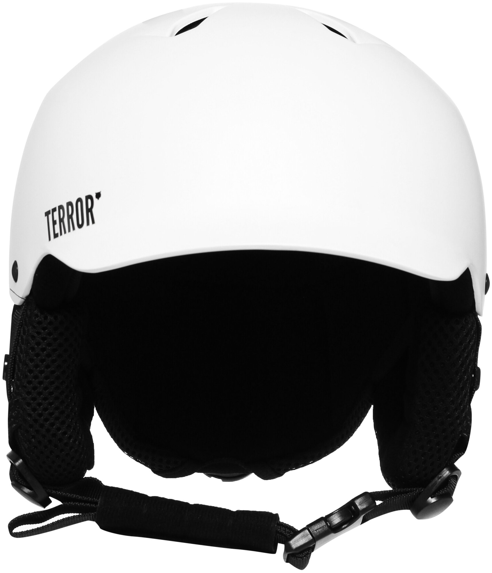 Шлем для сноуборода, горных лыж Terror snow - freedom helmet white, размер L (59-62 см)