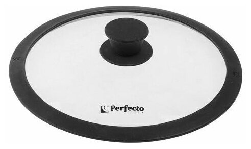 Крышка для сковороды PERFECTO Linea Handy с силиконовым ободком 26 см (25-026350) — фото 1