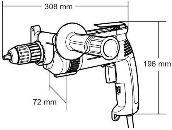 Электродрель Makita - фото №7