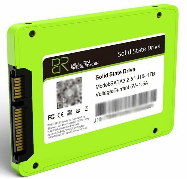 256 ГБ Внутренний SSD диск Billion Reservoir 25" SATA3 (J11-256GB) + кабель SATA 30