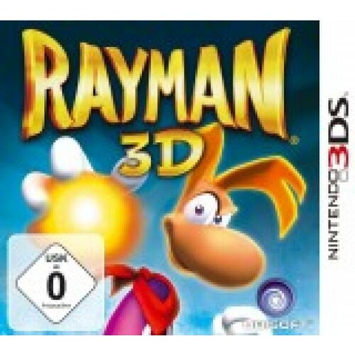 Rayman 3D (3DS) rayman 3d nintendo 3ds английский язык