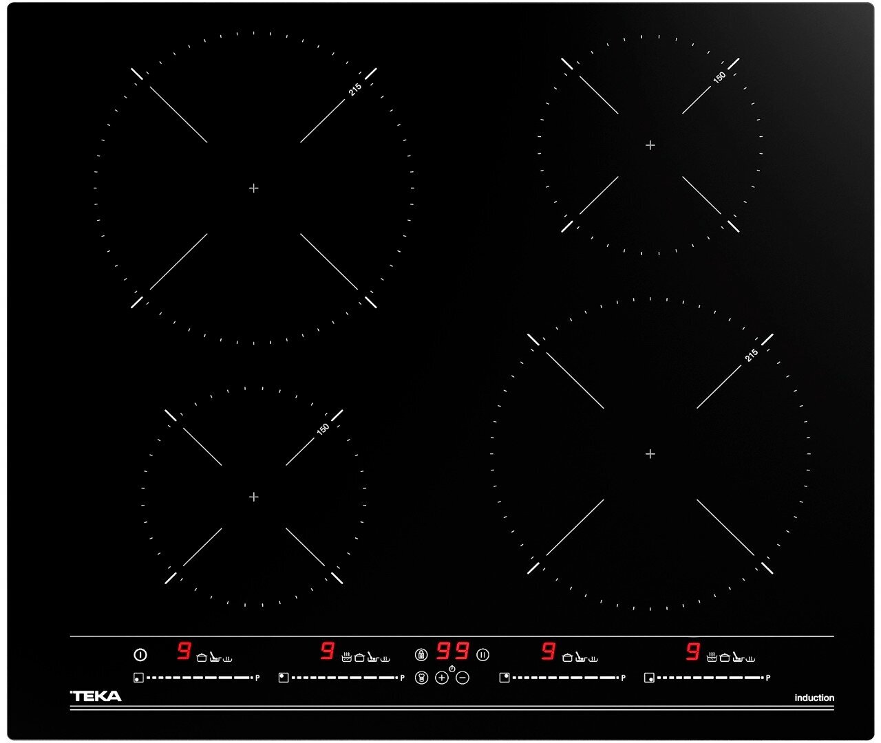 Индукционная варочная панель Teka IBC 64320 MSP Black