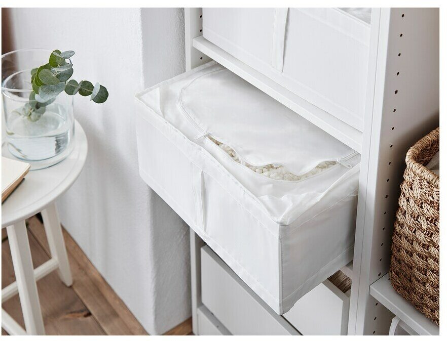Кофр SKUBB IKEA для хранения вещей "Белый" 44x55x19см - фотография № 2