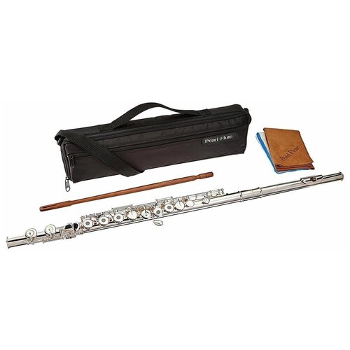 pearl flute quantz pf f525re флейта не в линию с резонаторами ми губная пластинка и каретка сер Флейта Pearl Flute Quantz PF-F505RE