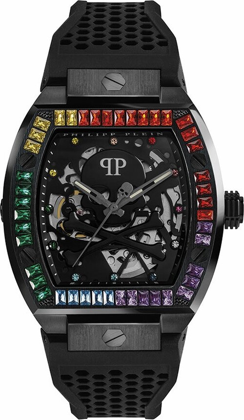 Наручные часы PHILIPP PLEIN The Skeleton мужские PWBAA0621, черный