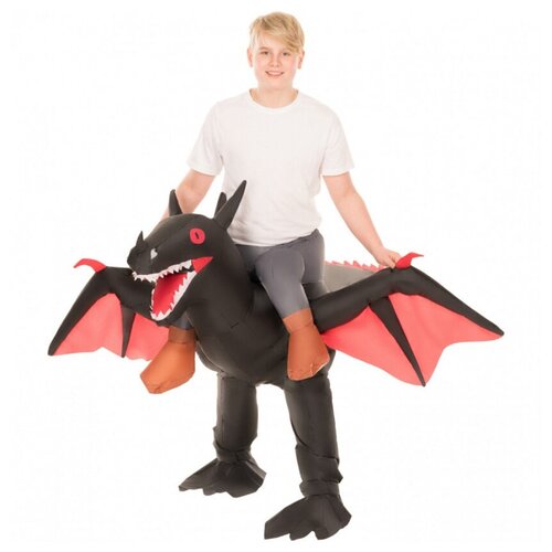 фото Детский надувной костюм "верхом на драконе" (12445), универсальный. morphcostumes