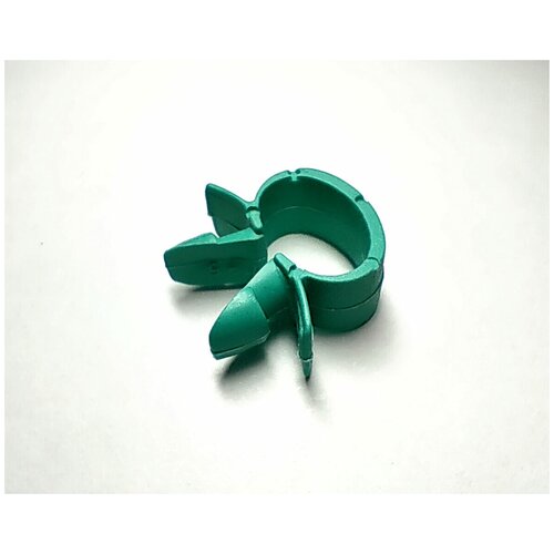 Клипса автомобильная. Фиксатор проводки (красная) 15мм. Крепеж для автомобилей. (Упаковка50шт)