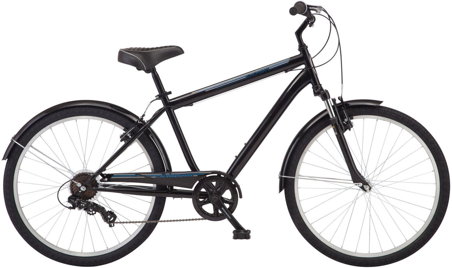 Комфортный велосипед Schwinn Suburban (2022) 26 Черный