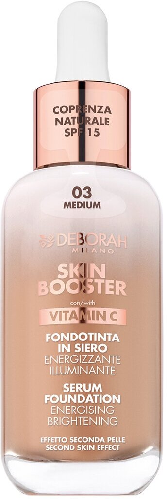 Deborah Milano Тональная основа-сыворотка Skin Booster Serum Foundation, тон 03 средний