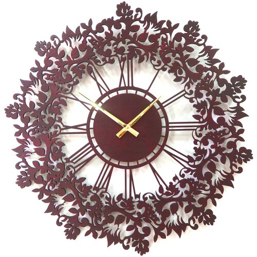 Интерьерные часы настенные деревянные Jannet-clock Френсис 50 см для дома