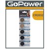 Фото #5 Батарейка GoPower CR2032 BL5 Lithium 3V