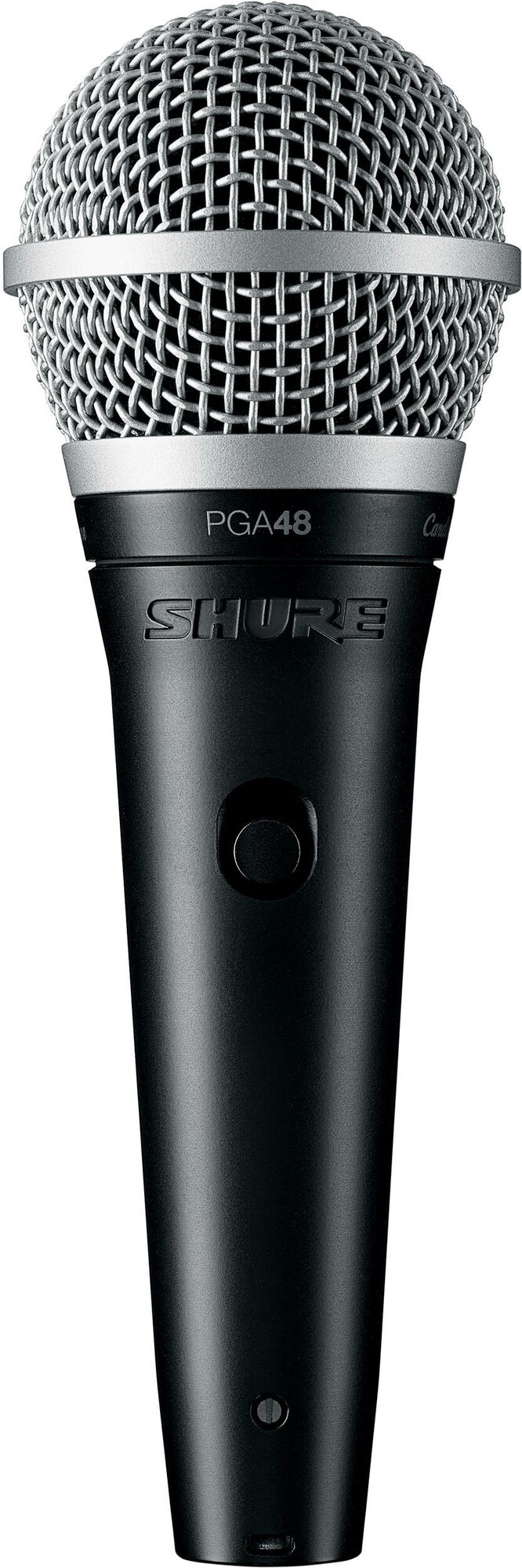 SHURE PGA48-XLR-E кардиоидный вокальный микрофон c выключателем, с кабелем XLR -XLR