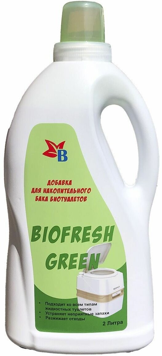 Жидкость для биотуалета BioFresh Green (БиоФреш Грин) - фотография № 1