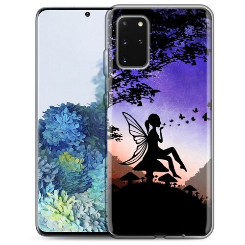 фото Дизайнерский силиконовый чехол для samsung galaxy s20 plus фантастические силуэты 100gadgets