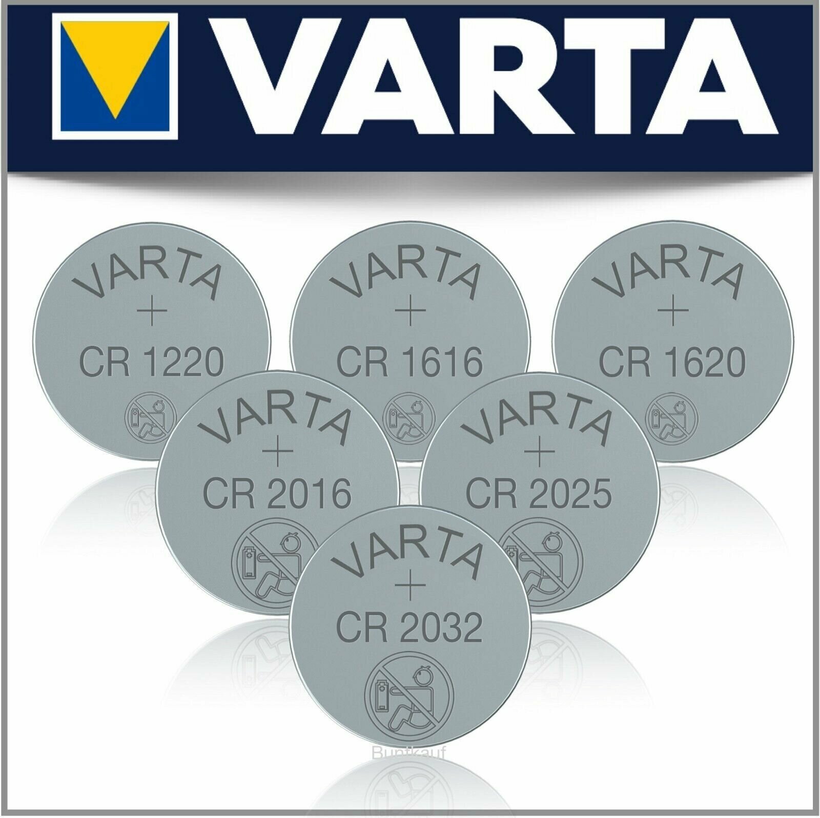 батарейка VARTA ELECTRONICS CR 2025 блистер 2шт - фото №9