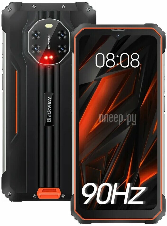 Смартфон BV8800 Blackview 8/128GB Orange - фото №14