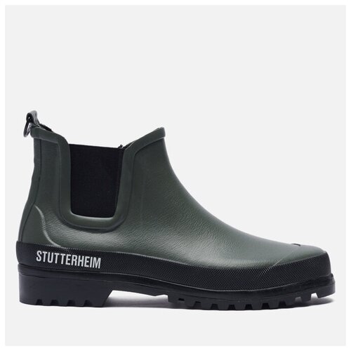 Ботинки Stutterheim Chelsea Rainwalker зелёный , Размер 39 EU