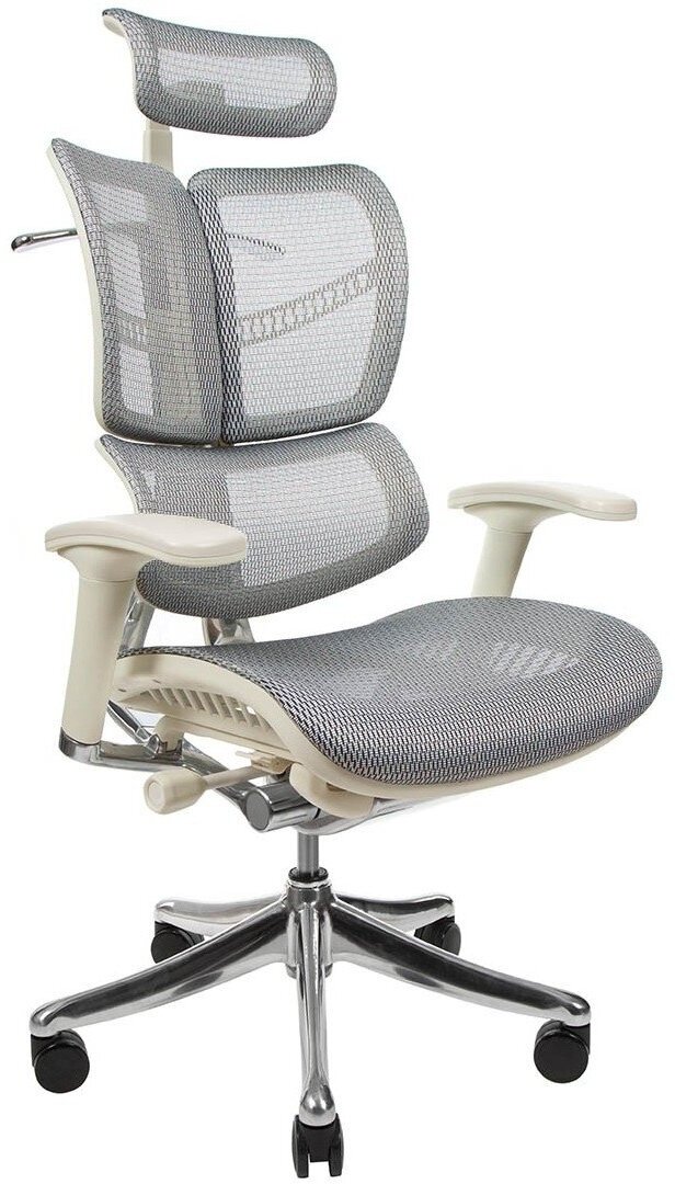 Эргономичное кресло Expert Fly HFYM 01-G (сетка серая / каркас серый)
