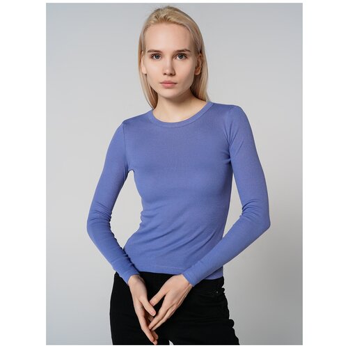 фото Футболка с длин.рукавом твое 78335 размер m, голубой, women