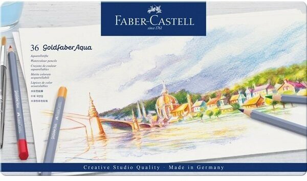 Карандаши 36 цветов Faber-Castell "Goldfaber" (114736) - фото №6