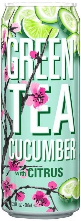 Напиток газированный Arizona Green Tea Cucumber with Citrus 0,680л ж/б/США - фотография № 3