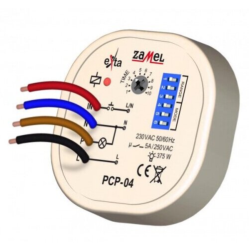 Zamel Реле времени многофункциональное 16А IP40 в монтаж. кор. д60 (арт. PCP-04)