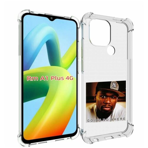 Чехол MyPads 50 Cent - Going No Where для Xiaomi Redmi A1 Plus + задняя-панель-накладка-бампер чехол mypads 50 cent going no where для iphone 14 plus 6 7 задняя панель накладка бампер
