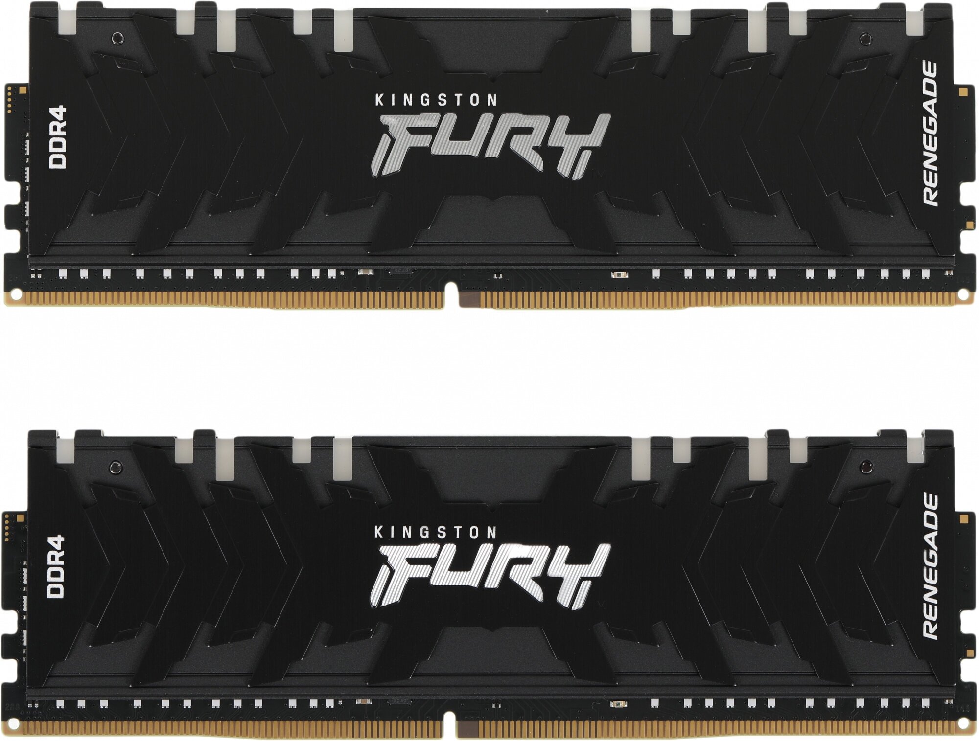 Оперативная память Kingston Fury Renegade RGB DDR4 - 2x 8Gb, 3600 МГц, DIMM, CL16 (kf436c16rbak2/16)