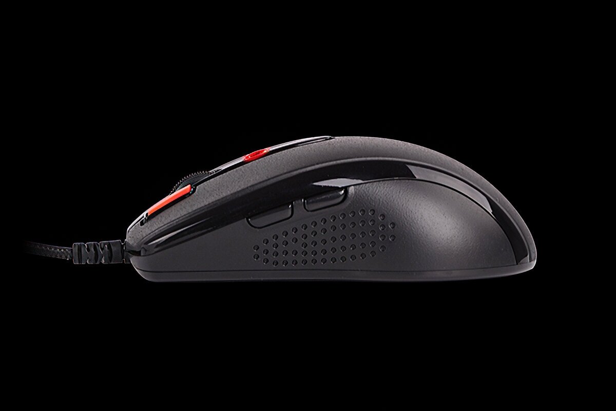 Мышь проводная A4TECH X-718BK чёрный USB - фото №6