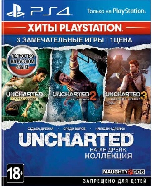 Uncharted. Натан Дрейк. Коллекция (PS4)