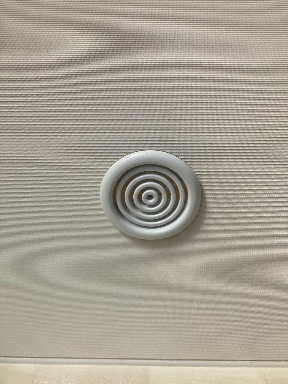 Вентиляционная решётка, диффузор для натяжного потолка с термокольцом D48 мм, белая-Упаковка 4 шт - фотография № 8