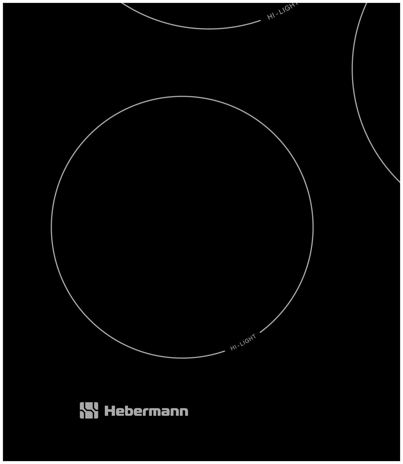 Встраиваемая электрическая варочная панель Hebermann HBKC 4530.1 B - фотография № 4