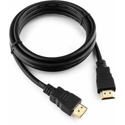 Набор из 3 штук Кабель HDMI Cablexpert CC-HDMI4-5, 1,5 м, v2.0, 19M/19M, черный, позолоченные разъемы, экран 4 портовый kvm коммутатор 4k hdmi 3840 2160 30 гц