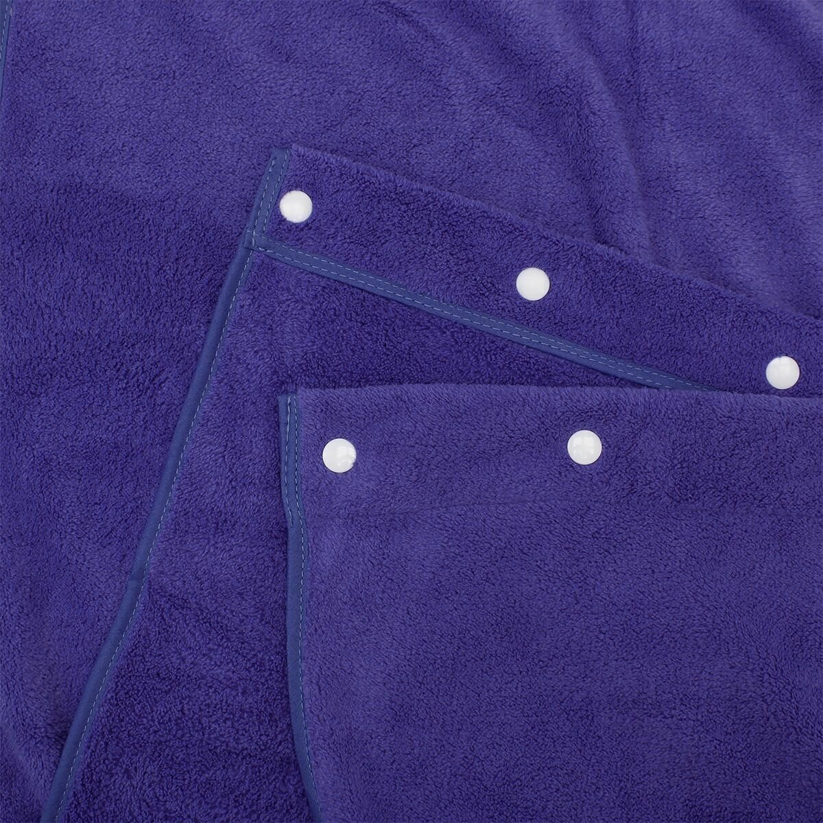 Килт мужское махровое полотенце 80*150 см синий, быстросохнущее мягкое полотенце для спорта, Йога, Баня, подарок - фотография № 3