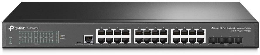 Коммутатор 24PORT 1000M 4SFP+ TL-SG3428X TP-LINK